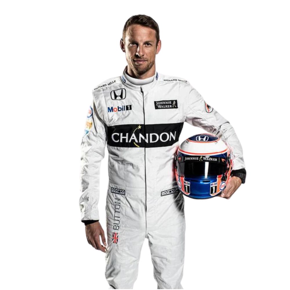 McLaren Formel 1 Team 2016 Formel 1 Rennanzug Replik (Formel 1 Jenson Button)