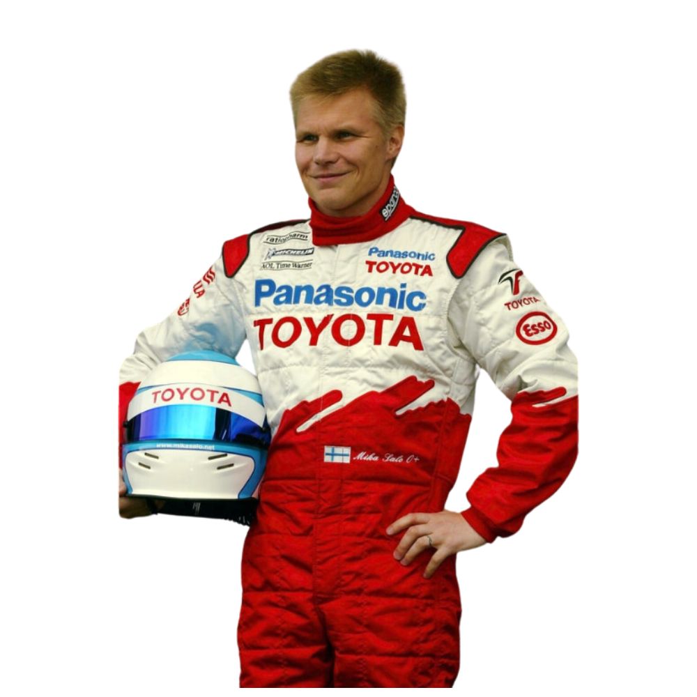 Toyota Gazoo Racing Formel 1 Rennanzug Replik (Mika Salo Rennen 2002er)