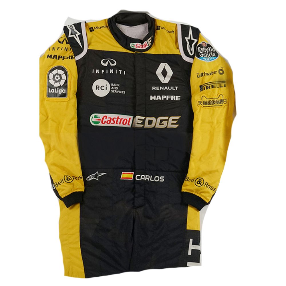 Renault F1 Team Carlos Sainz 2018 Formula 1 Racing Suit Replica (Race)