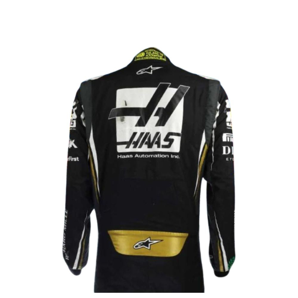 Haas F1 Team 2019 Formel-1-Rennanzug-Replik (Rennfahrer Romain Grosjean)