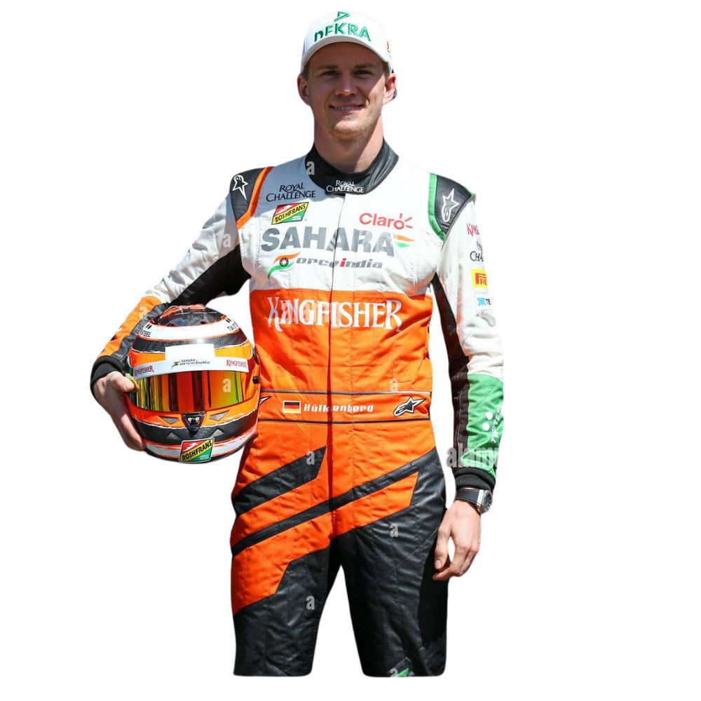 Nico Hülkenberg 2014 Formel 1 Rennanzug Replik (Nico Hülkenberg Force India)