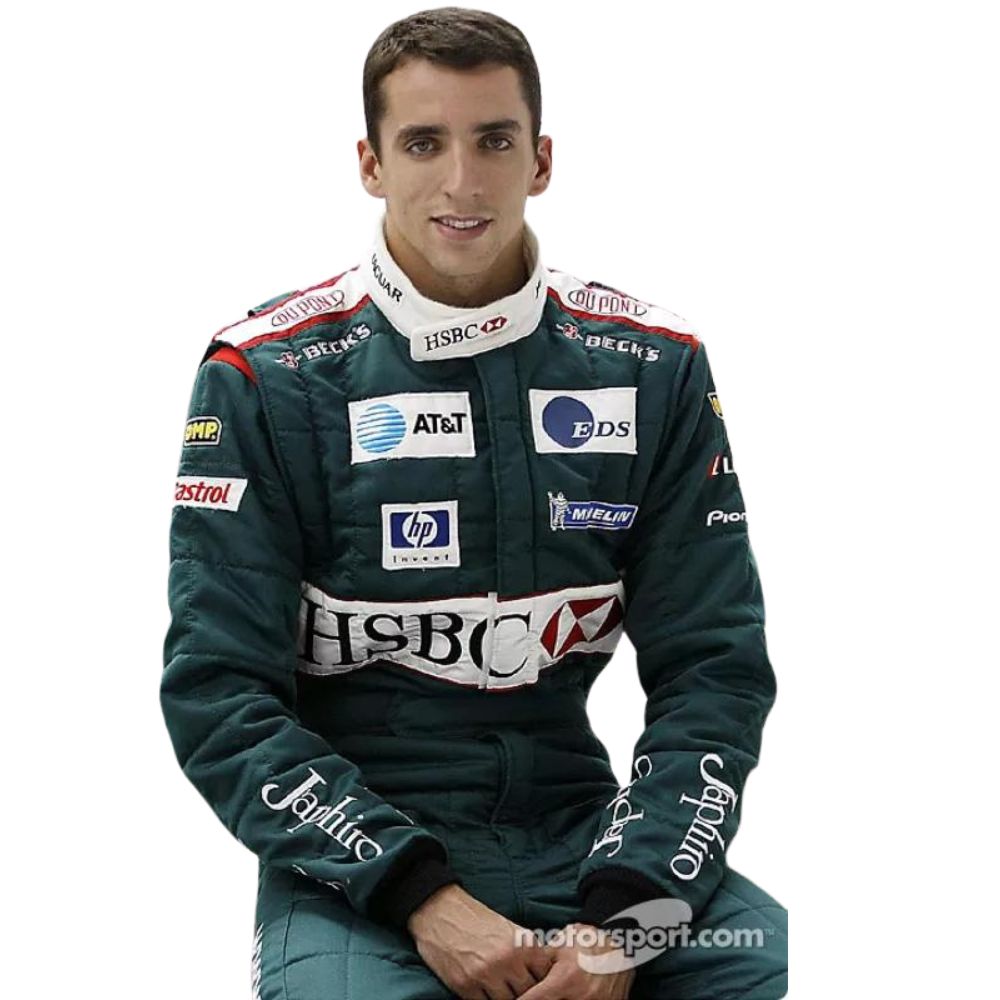 Formel 1 Rennoverall Replik (Justin Wilson Jaguar Race 2003)