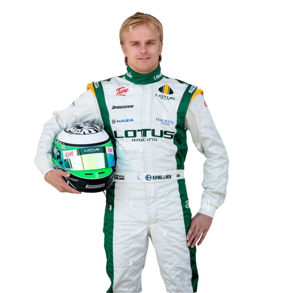 Formel 1 Rennanzug Replik (Heikki Kovalainen Lotus 2010er Rennen)