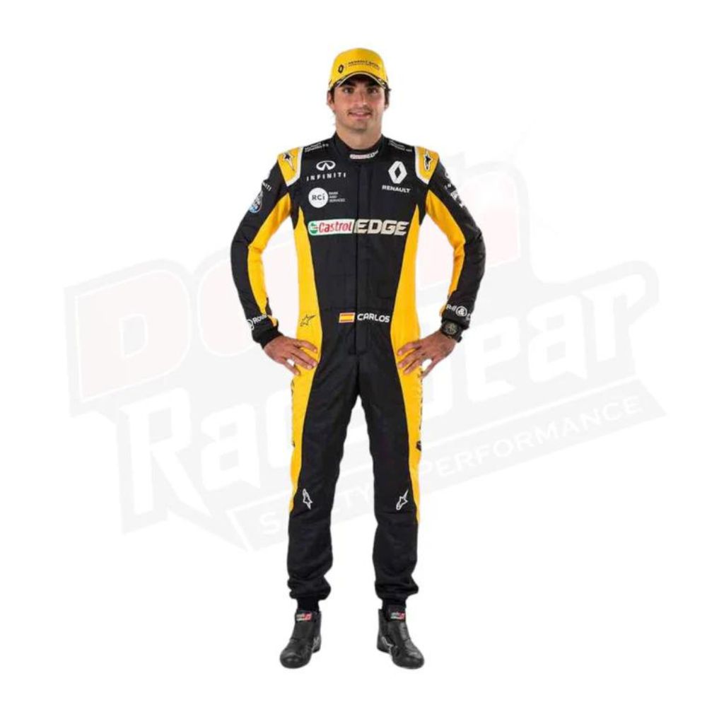 Renault F1 Team Carlos Sainz 2017 Formula 1 Racing Suit Replica