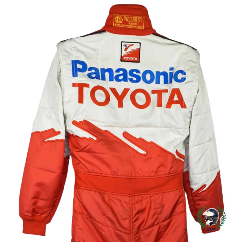 Toyota Gazoo Racing Formel 1 Rennanzug Replik (Allan McNish Rennen 2002)
