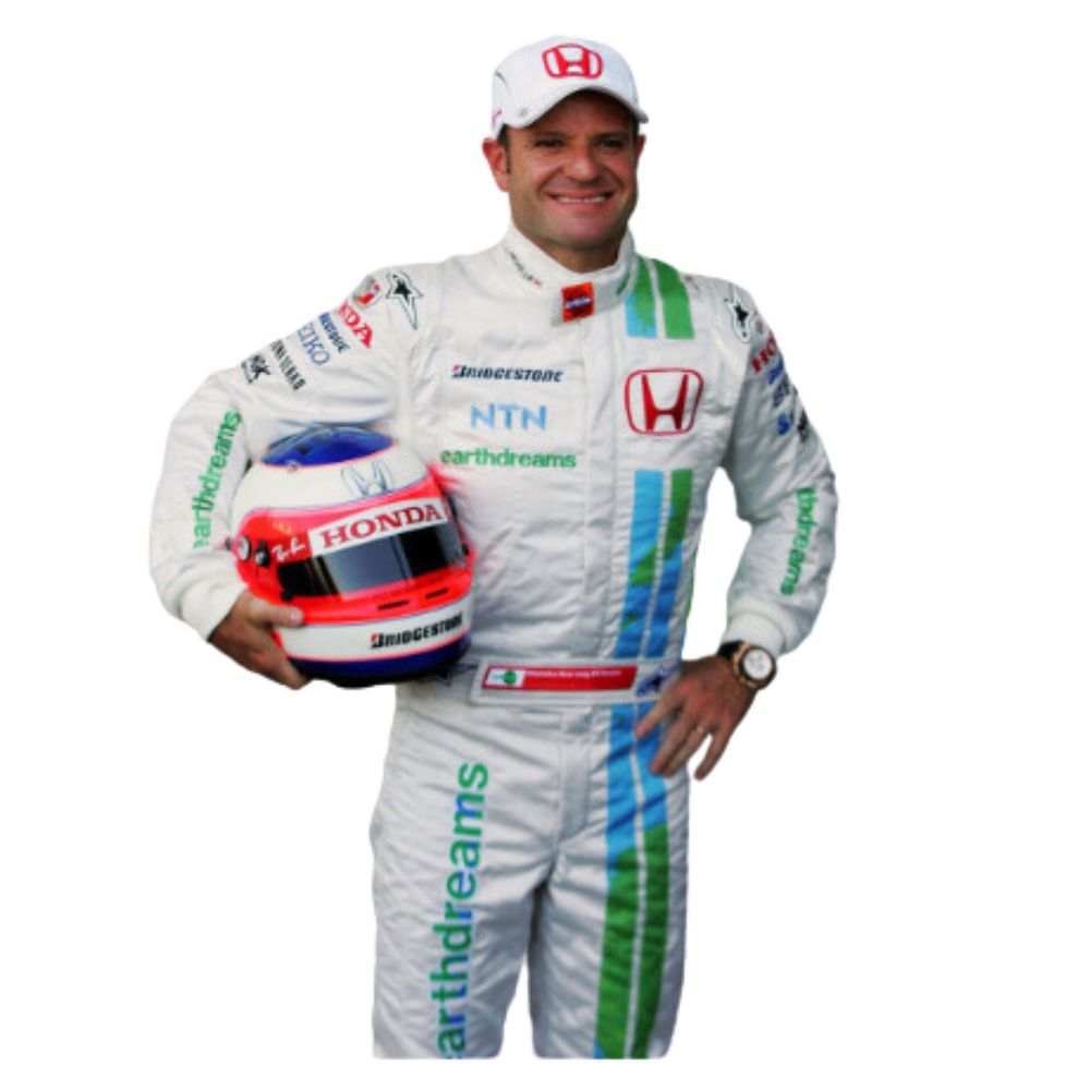 Formel-1-Rennanzug-Replik (Honda: Rubens Barrichello Rennen 2008)