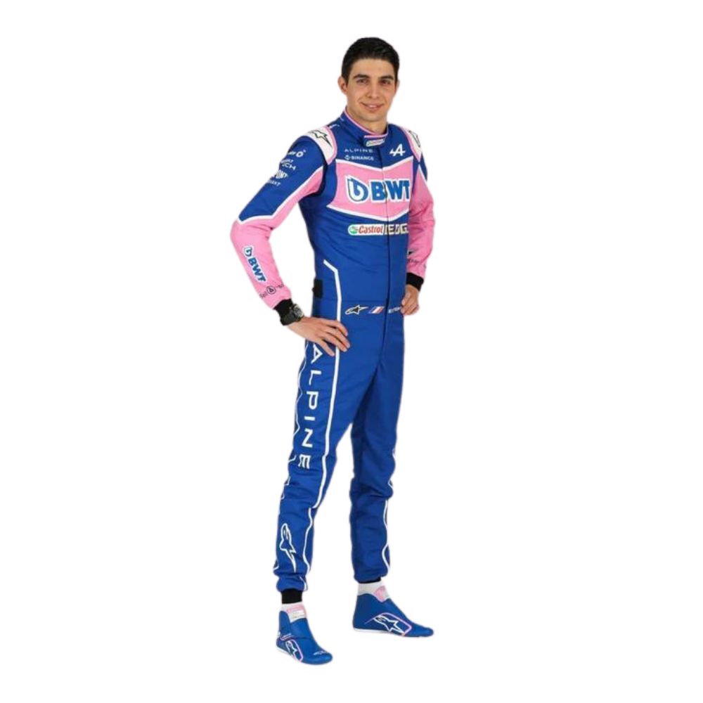 Alpine F1 Team Esteban Ocon 2022 Formel 1 Rennanzug Replik