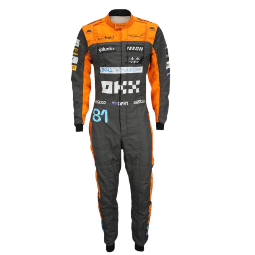 McLaren Formula 1 Team Oscar Piastri 2023 Formula 1 Racing Suit Replica