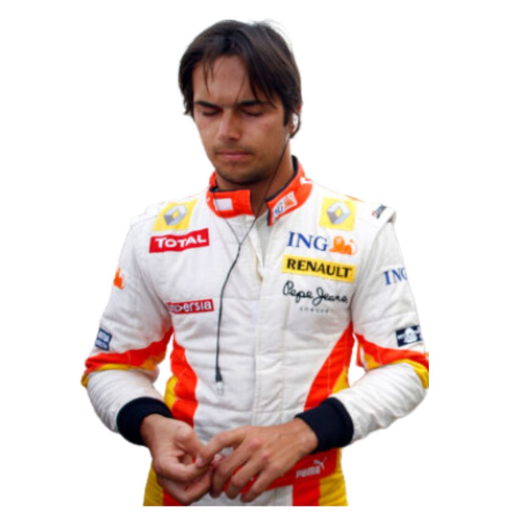 Renault F1 Team Formel 1 Rennanzug Replik (Nelson Piquet Jr. Rennen 2009)
