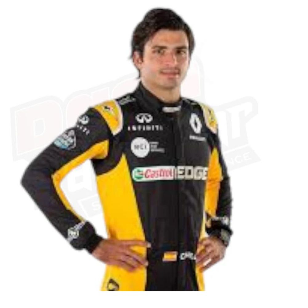 Renault F1 Team Carlos Sainz 2017 Formel 1 Rennanzug Replika