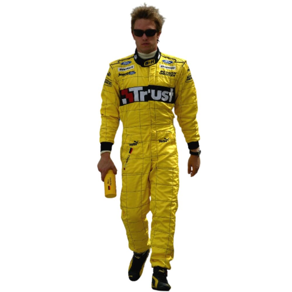 Formel-1-Rennanzug-Replika (Jordan: Nick Heidfelds Rennanzug von 2004)