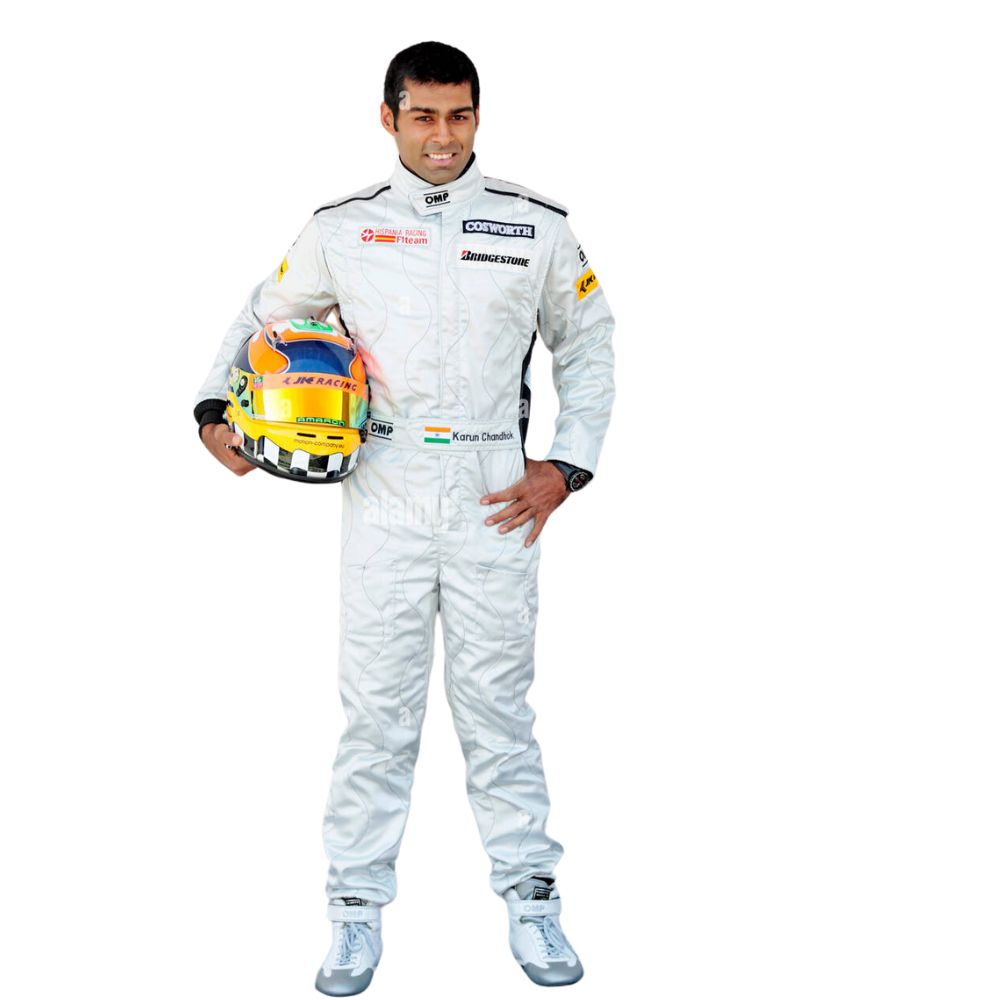 Formel-1-Rennanzug-Replik (Karun Chandhok HRT 2010er Rennen)