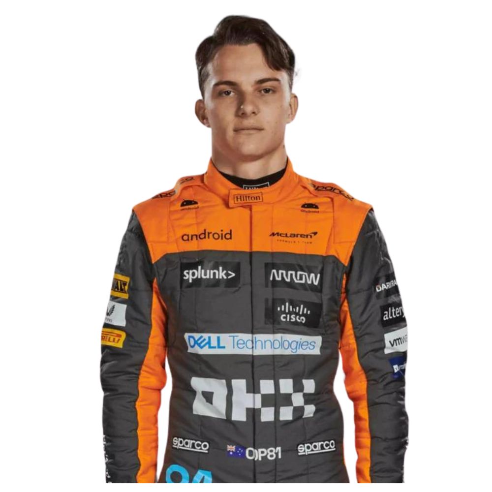 McLaren Formula 1 Team Oscar Piastri 2023 Formula 1 Racing Suit Replica