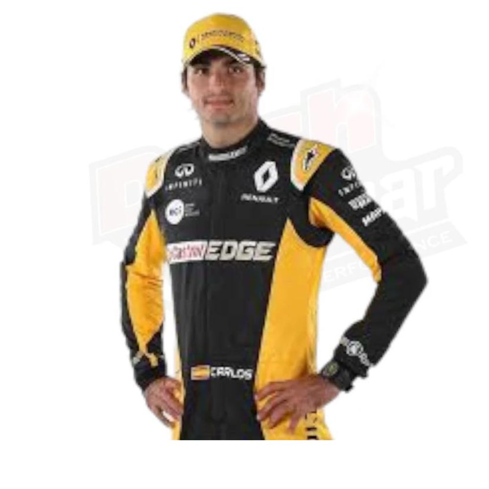 Renault F1 Team Carlos Sainz 2017 Formula 1 Racing Suit Replica
