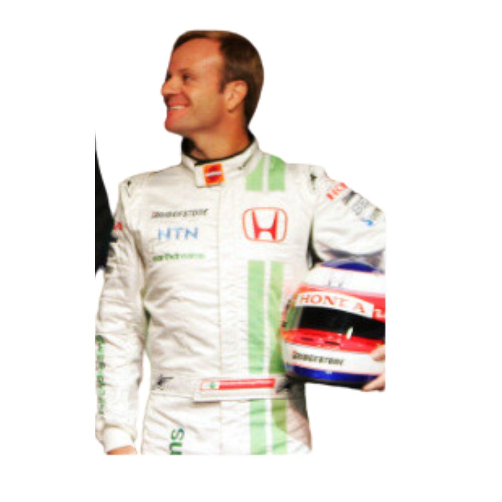 Formel-1-Rennanzug-Replik (Honda: Rubens Barrichello Rennen 2008)