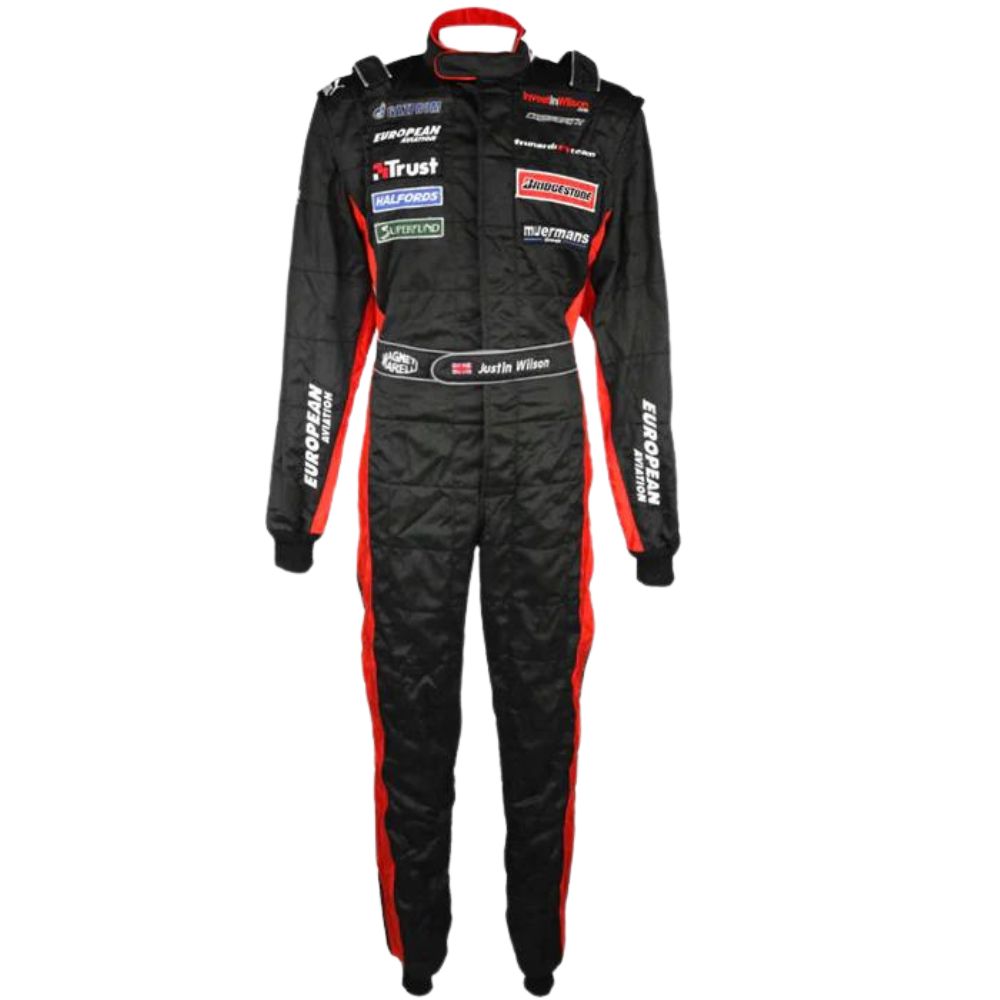 Formel-1-Rennanzug-Replika (Justin Wilson Minardi Rennen 2003)