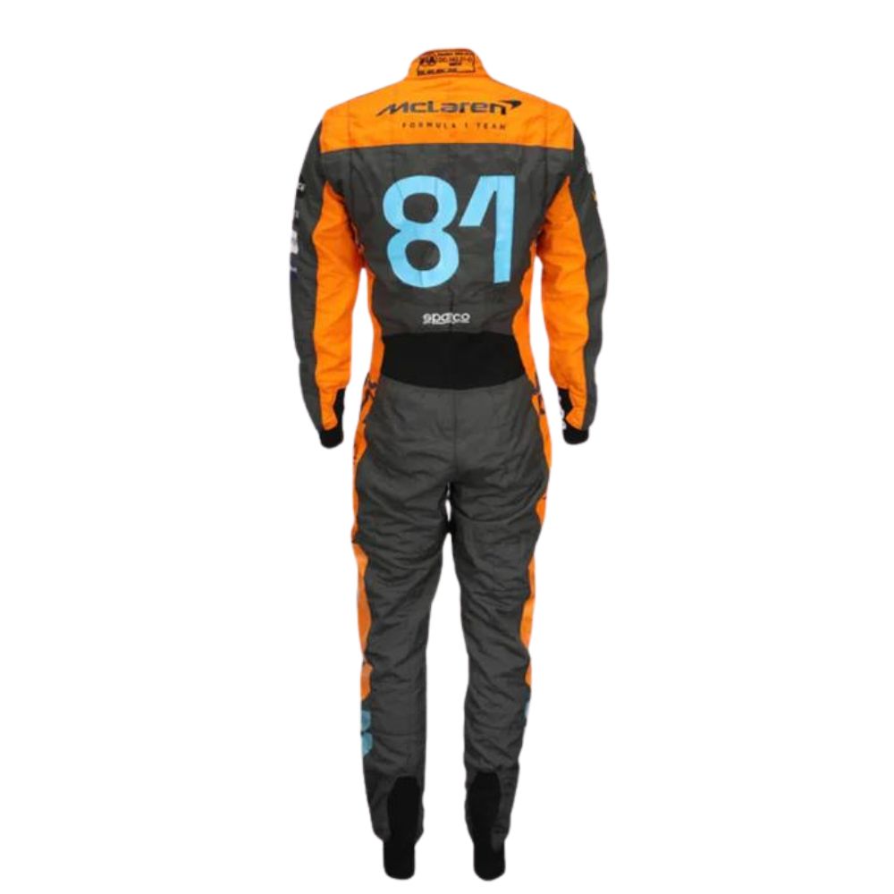 McLaren Formel 1 Team Oscar Piastri 2023 Formel 1 Rennanzug Replika