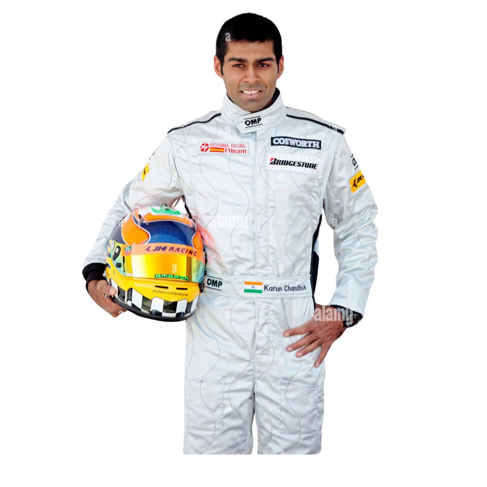 Formel-1-Rennanzug-Replik (Karun Chandhok HRT 2010er Rennen)