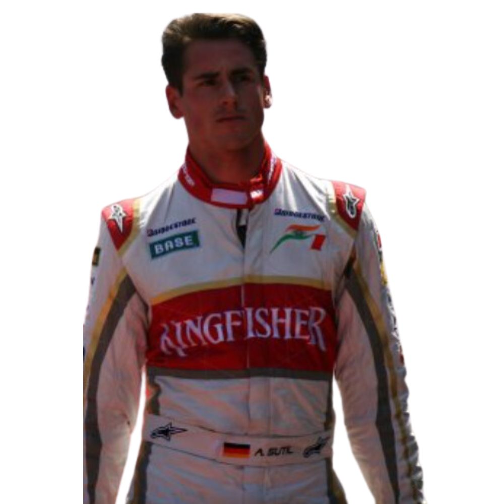 Formel 1 Rennanzug Replik (Force India: Adrian Sutil Rennen 2008)