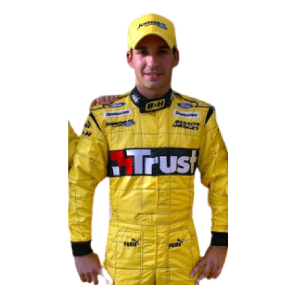 Formel-1-Rennanzug-Replikat (Jordan: Timo Glock Rennen 2004)