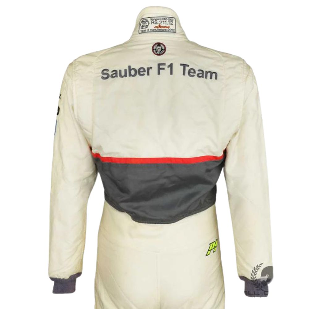 Stake F1 Team Kick Sauber Sergio Pérez 2012 Formel 1 Rennanzug Replik
