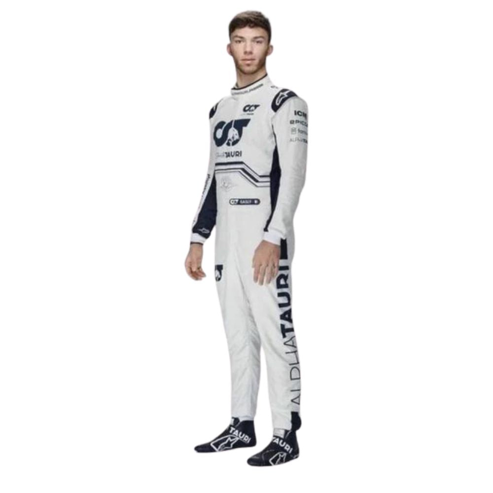 Scuderia AlphaTauri Pierre Gasly Formel-1-Rennanzug-Replika 2022 (Rennen)