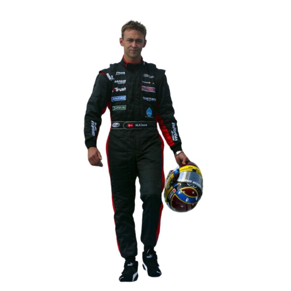 Formel-1-Rennanzug-Replik (Nicolas Kiesa Minardi Rennen 2003)