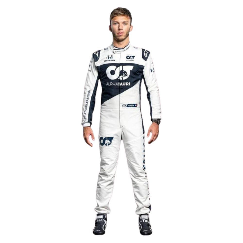 Scuderia AlphaTauri Pierre Gasly 2021 Formel 1 Rennanzug Replik (Rennen)