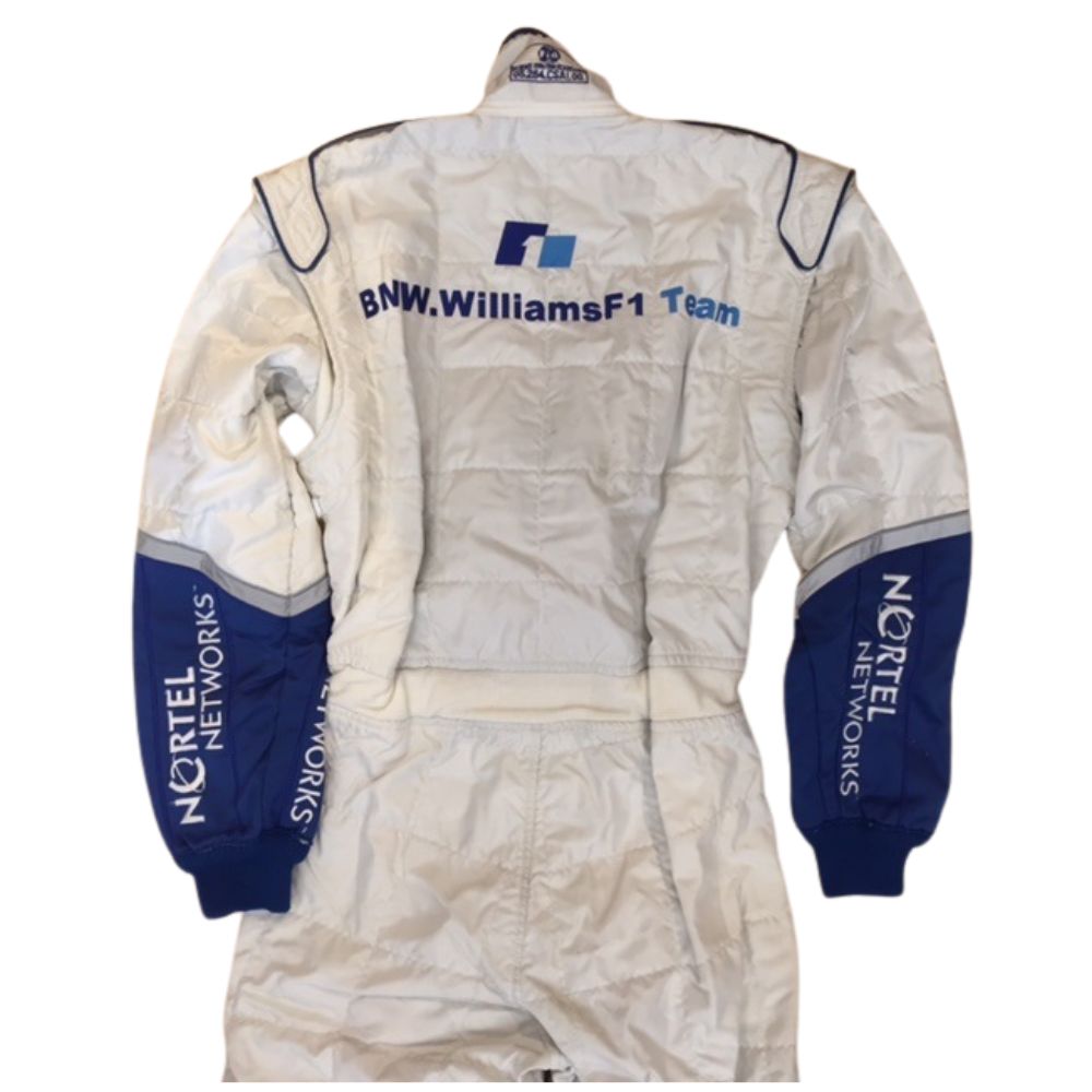 Williams Racing Formel 1 Rennanzug Replik (Ralf Schumacher Rennen 2001er)