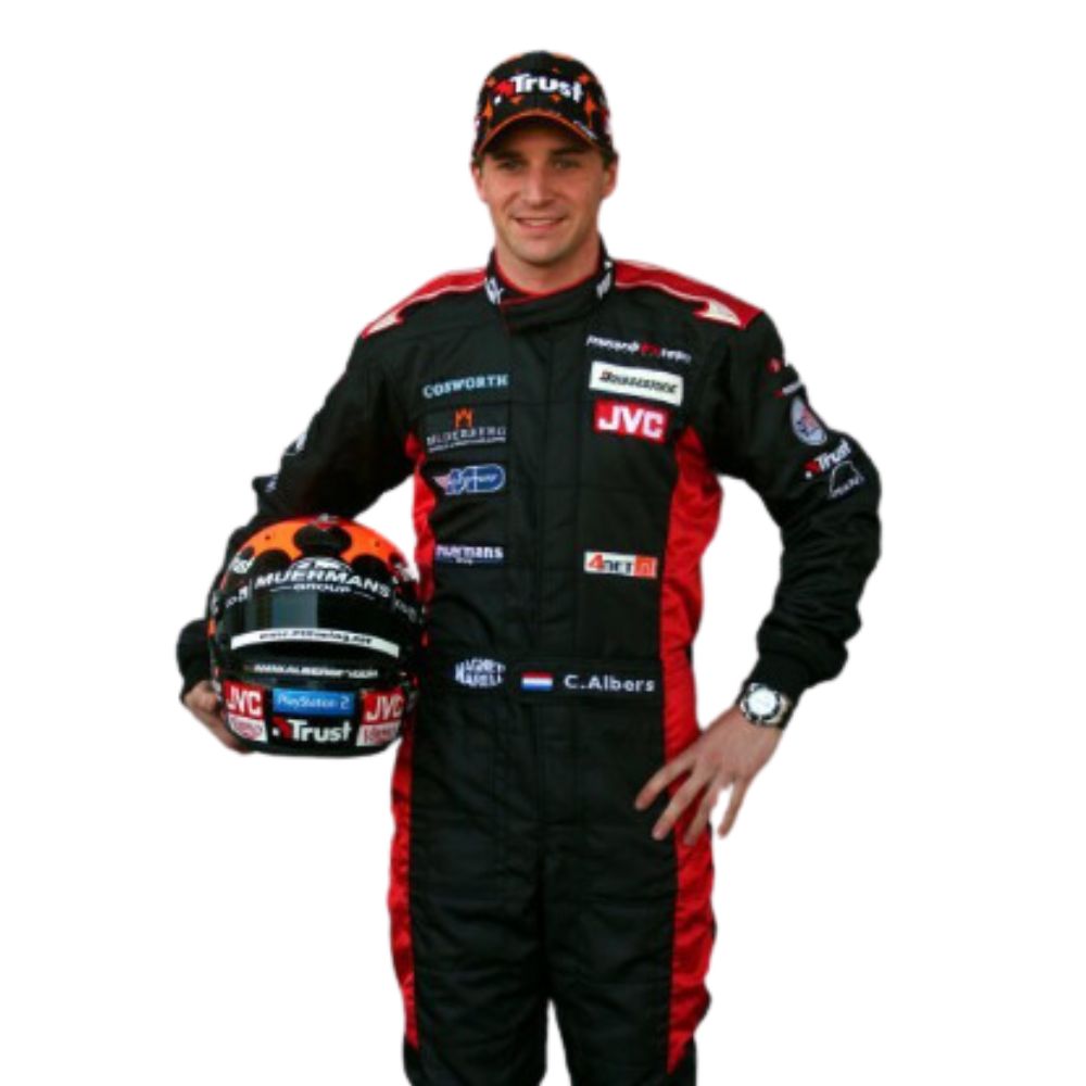 Formel 1 Rennanzug-Replika (Minardi: Christijan Albers Rennen 2005)