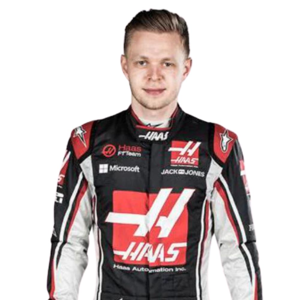Haas F1 Team Kevin Magnussen 2018 Formel-1-Rennanzug-Replika (Rennen)