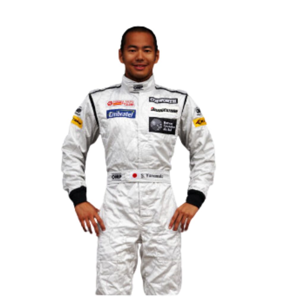 Formel-1-Rennanzug-Replikat (Sakon Yamamoto HRT 2010er Rennen)