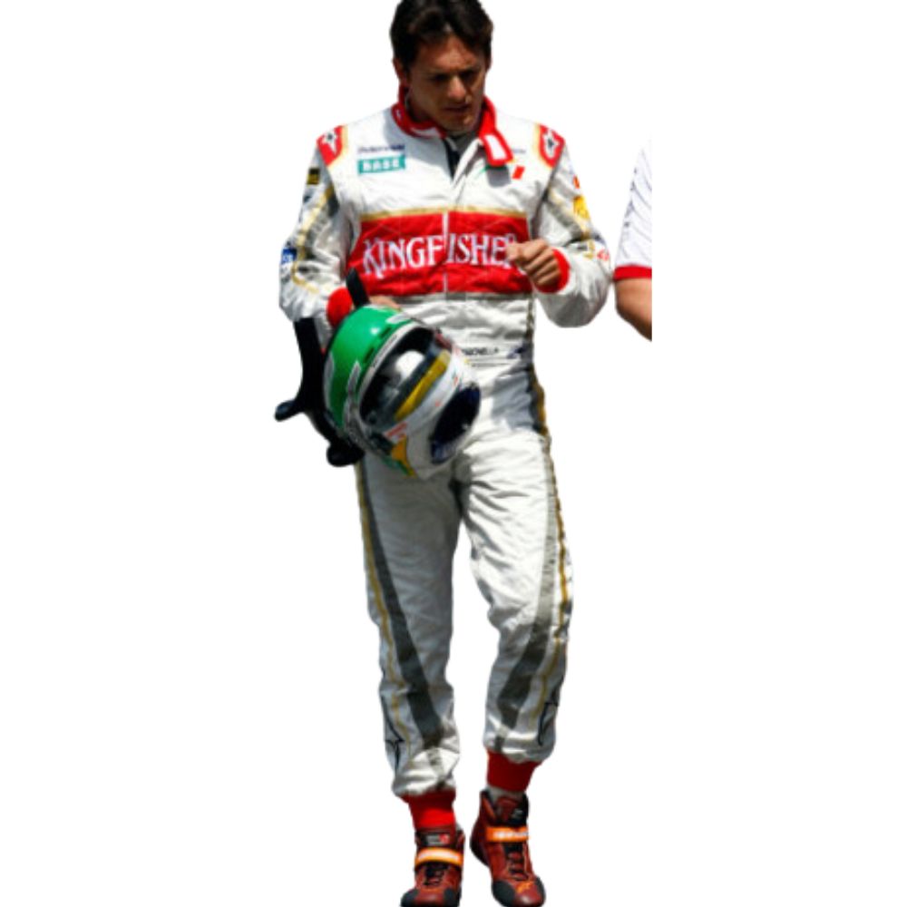 Formel 1 Rennoverall Replik (Force India: Giancarlo Fisichella Rennen 2008er)