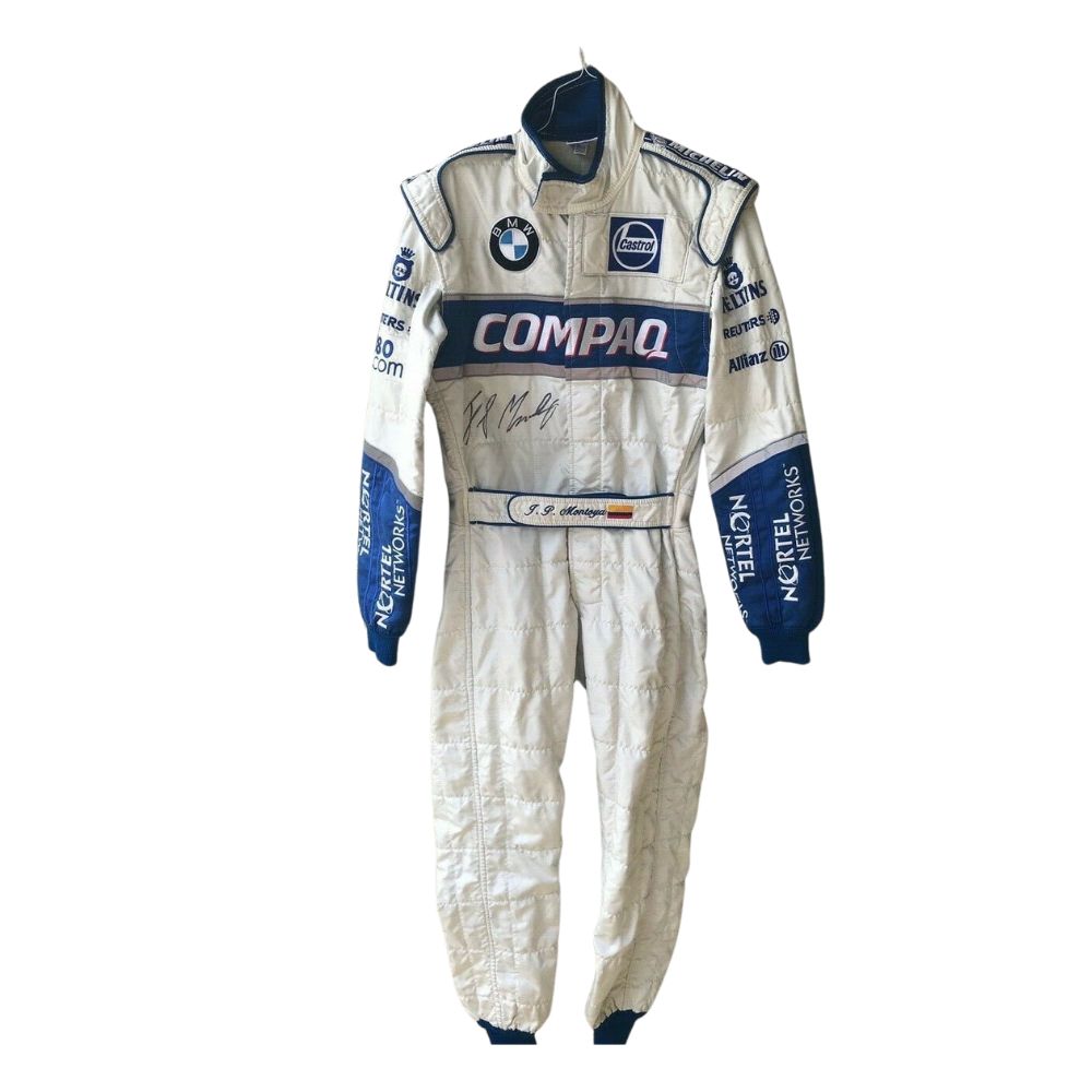 Williams Racing Formel 1 Rennanzug Replik (Juan Pablo Montoya Rennen 2001er)