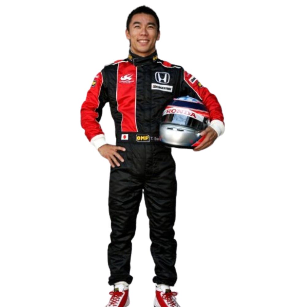 Formel-1-Rennanzug-Replika (Super Aguri: Takuma Sato Rennen 2008)