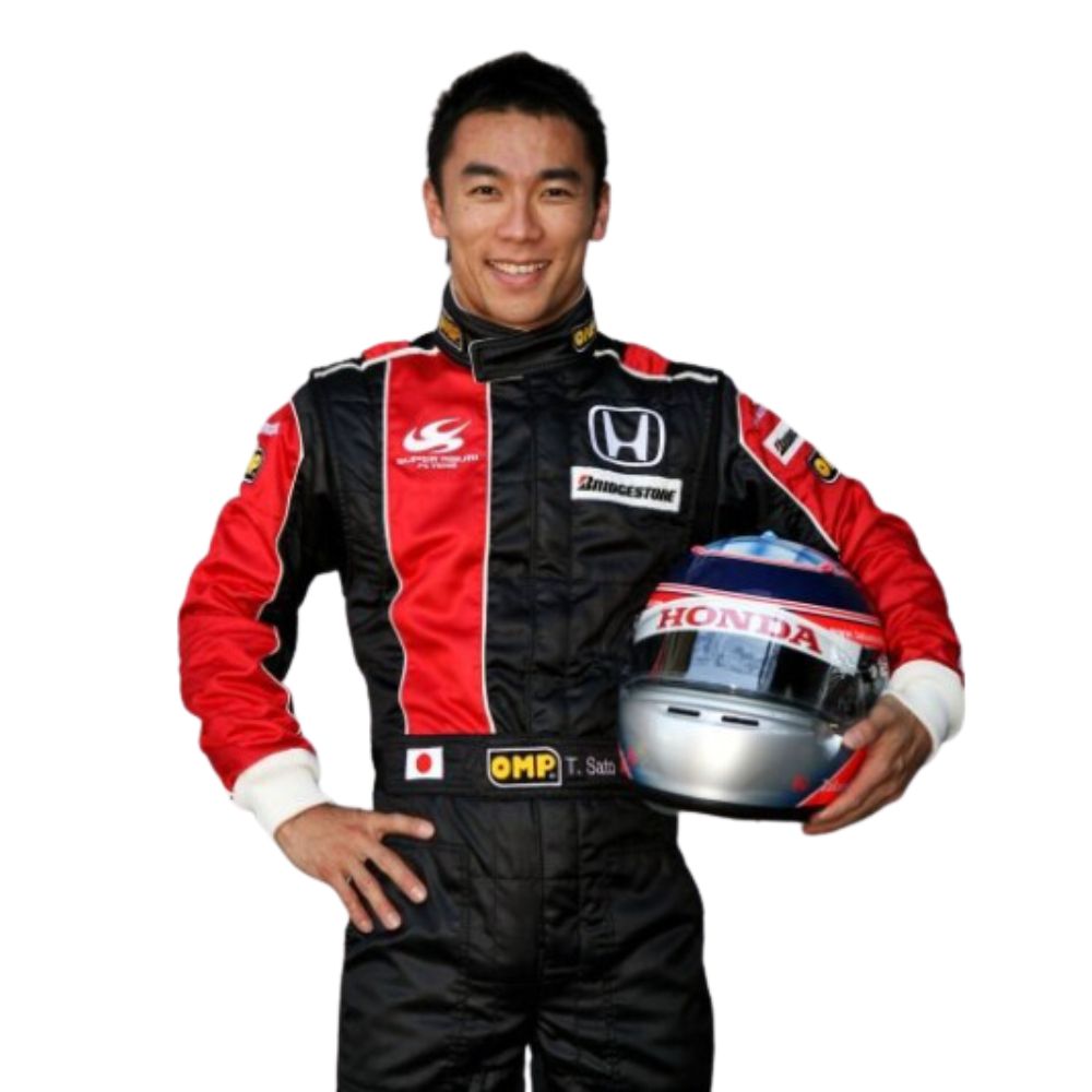 Formel-1-Rennanzug-Replika (Super Aguri: Takuma Sato Rennen 2008)