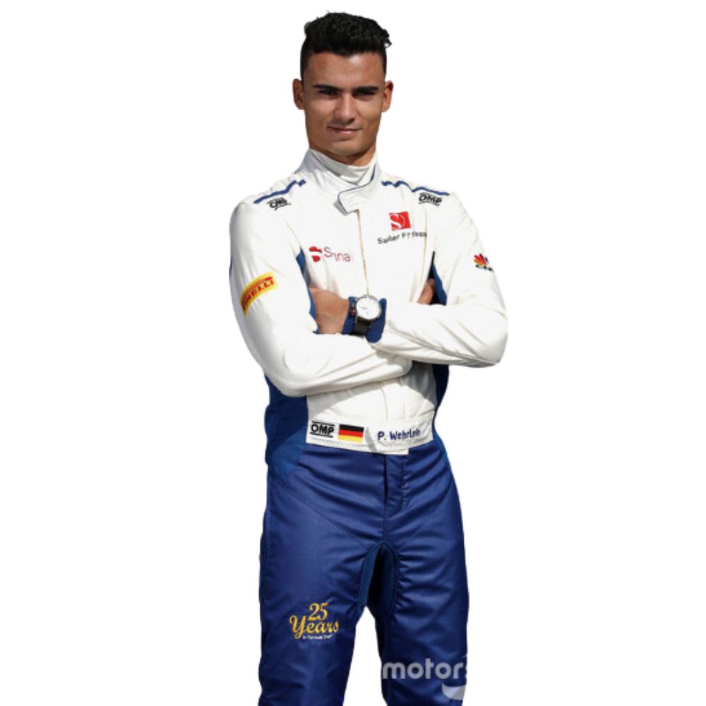 Stake F1 Team Kick Sauber 2017 Formula 1 Racing Suit Replica (Pascal Wehrlein)