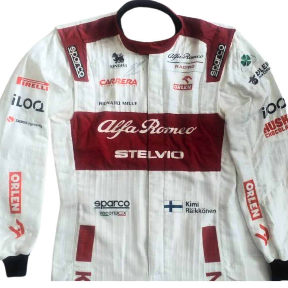 Alfa Romeo F1 Team Kimi Räikkönen 2020 Formel 1 Rennanzug Replika (Kimi Räikkönen)