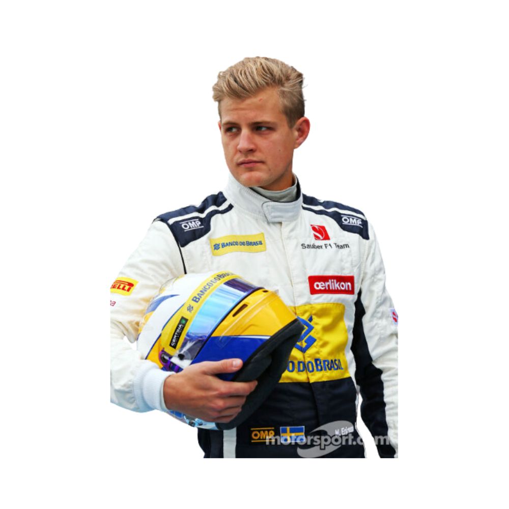 Stake F1 Team Kick Sauber 2015 Formel-1-Rennanzug Replik (Marcus Ericsson)