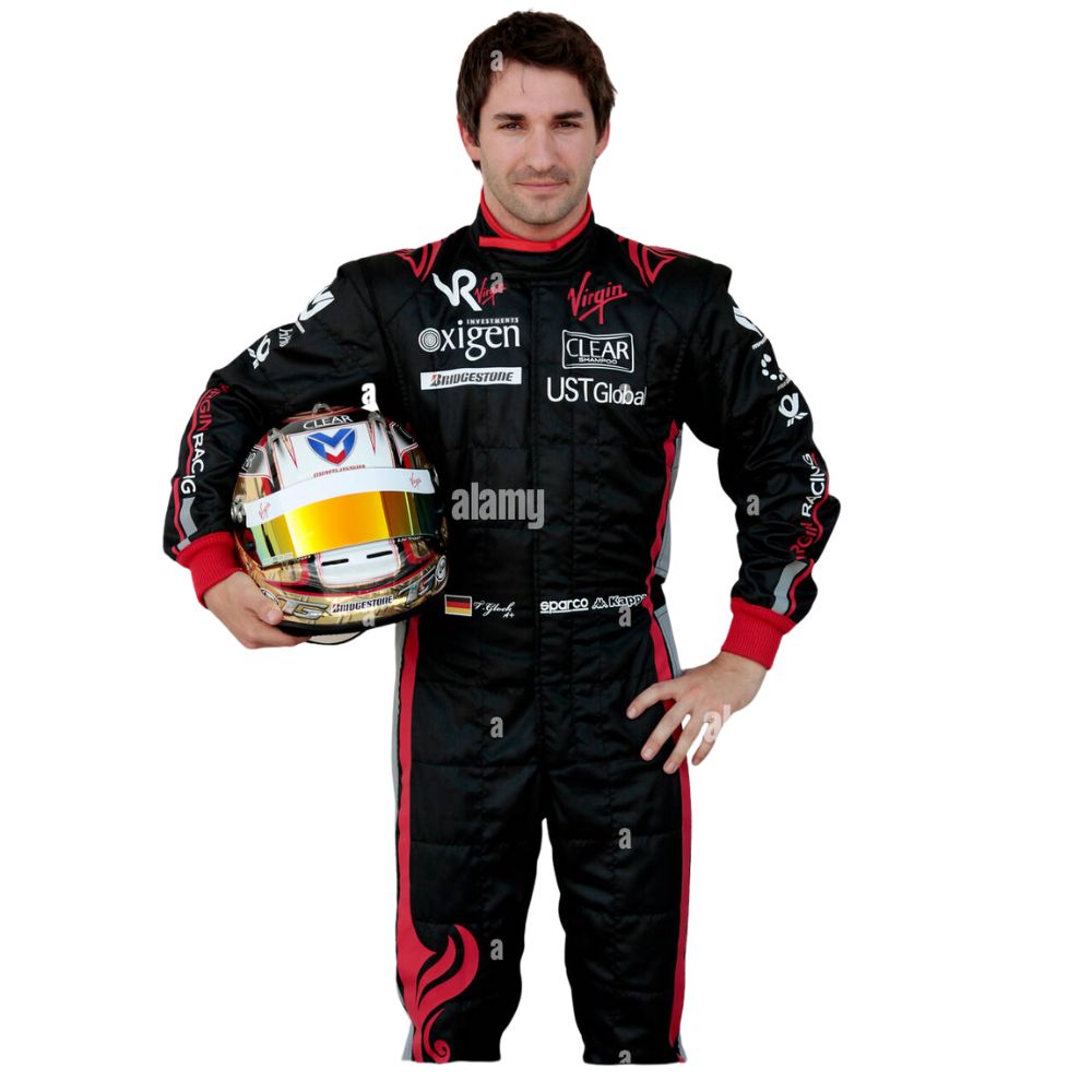 Formel 1 Rennanzug-Replika (Timo Glock Virgin 2010er Rennen)