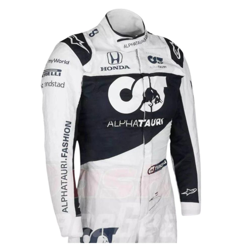 Scuderia AlphaTauri Yuki Tsunoda 2021 Formula 1 Racing Suit Replica (Race)