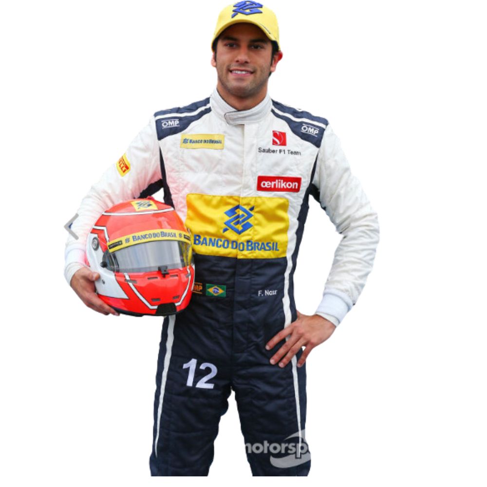 Stake F1 Team Kick Sauber Formel-1-Rennanzug-Replika 2015 (Felipe Nasr)