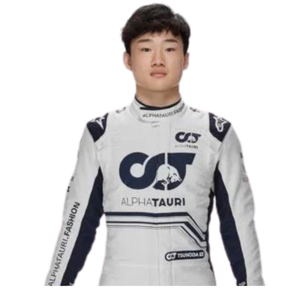 Scuderia AlphaTauri Yuki Tsunoda Formel-1-Rennanzug-Replika 2022 (Rennen)