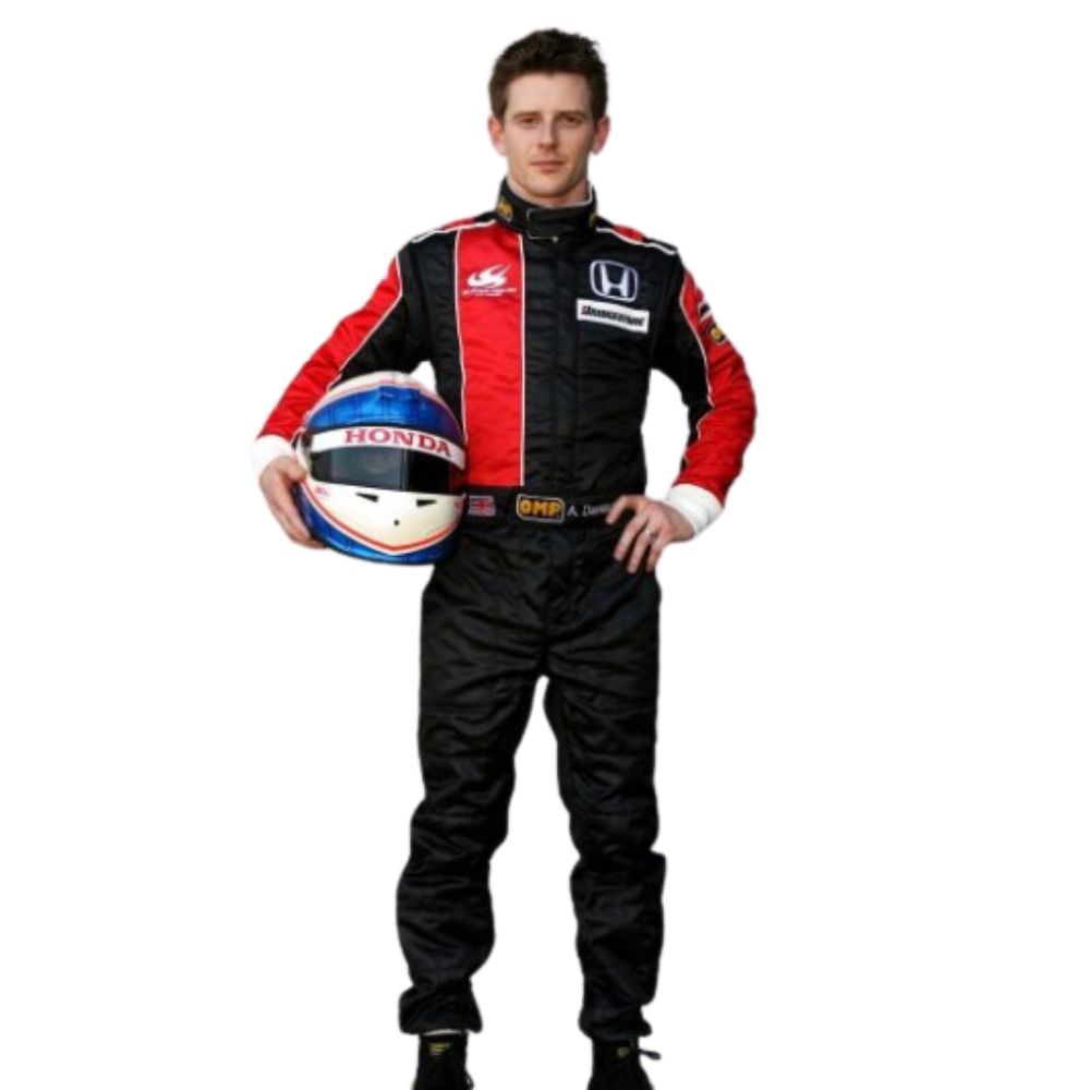 Formel-1-Rennanzug-Replika (Super Aguri: Anthony Davidson Rennen 2008)