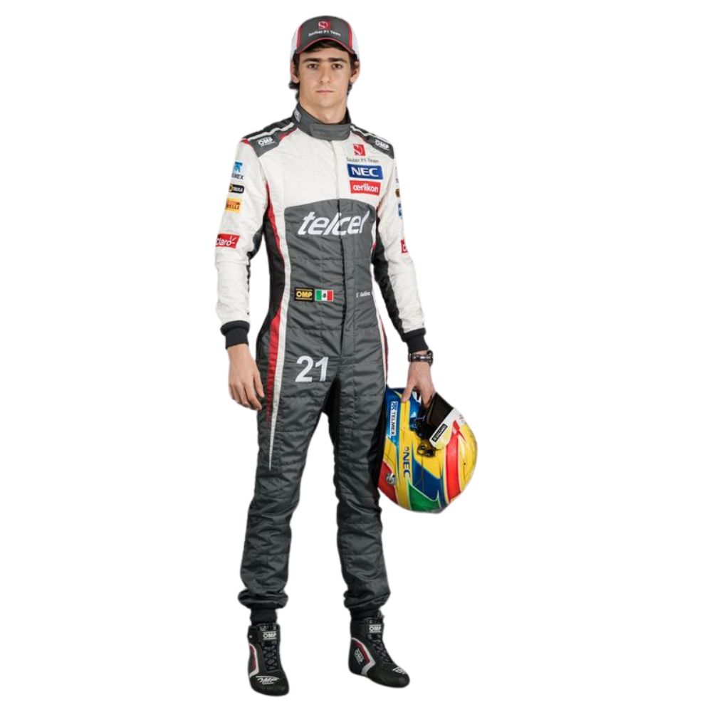 Stake F1 Team Kick Sauber 2014 Formula 1 Racing Suit Replica (Esteban Gutiérrez)