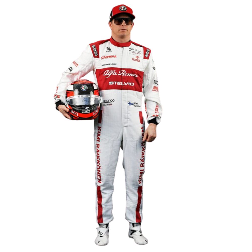Alfa Romeo F1 Team Kimi Räikkönen 2020 Formel 1 Rennanzug Replika (Kimi Räikkönen)