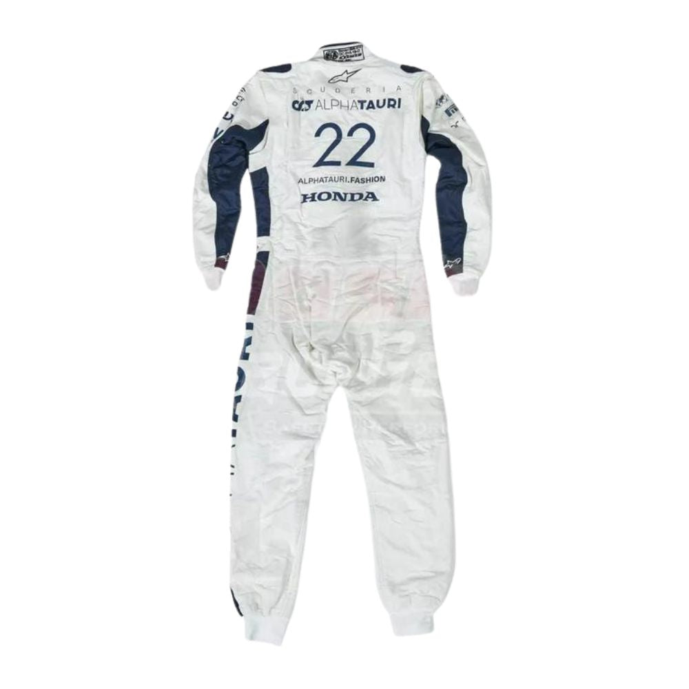 Scuderia AlphaTauri Yuki Tsunoda 2021 Formula 1 Racing Suit Replica (Race)