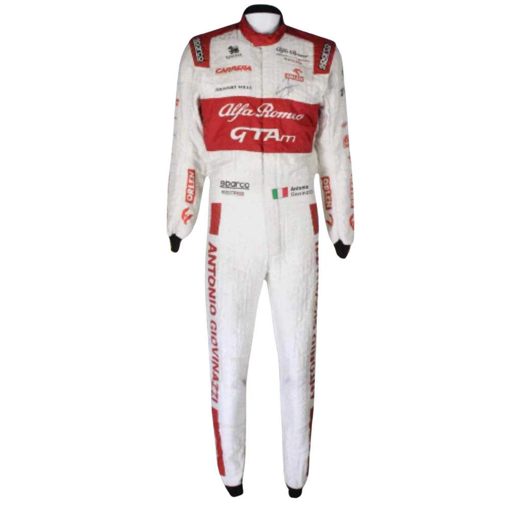 Alfa Romeo F1 Team 2020 Formel 1 Rennanzug Replik (Antonio Giovinazzi)
