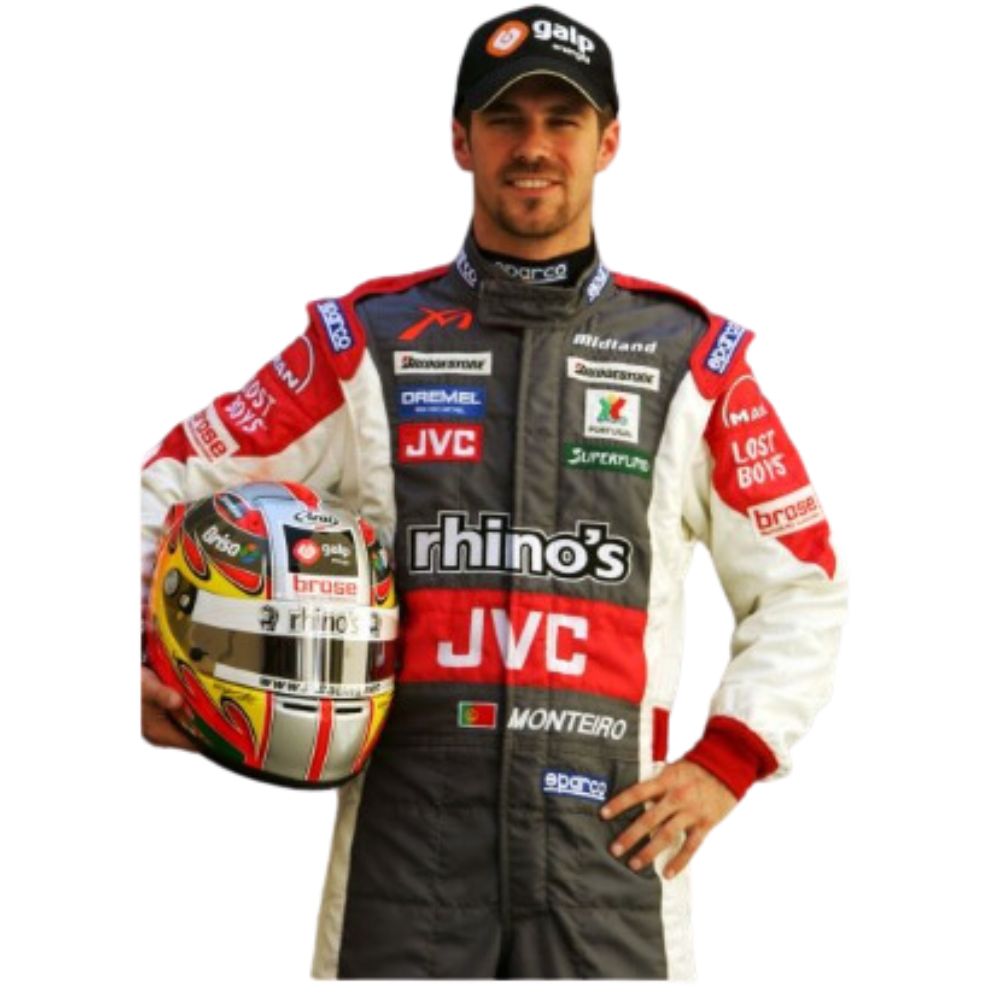 Formel 1 Rennoverall Replik (Rennanzug Tiago Monteiro Midland 2006)