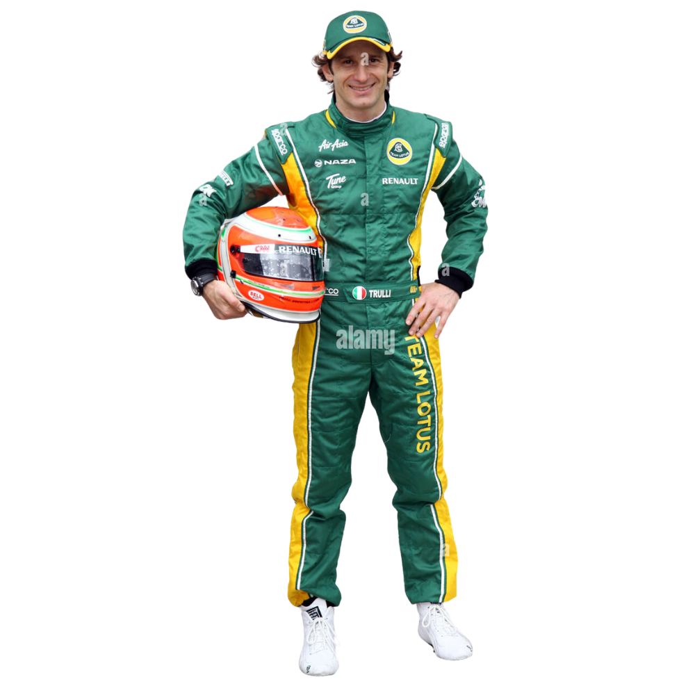Formel 1 Rennanzug Replik (Jarno Trulli Lotus 2011s)